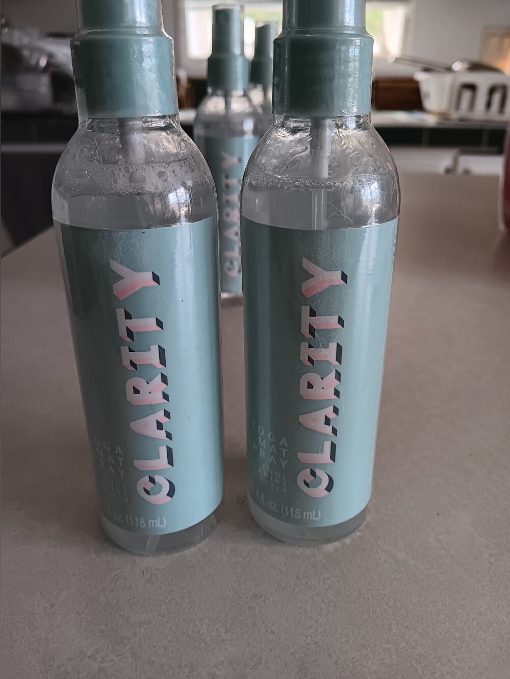 Yoga Mat Spray - Hydrating Clear Mist 2pk.